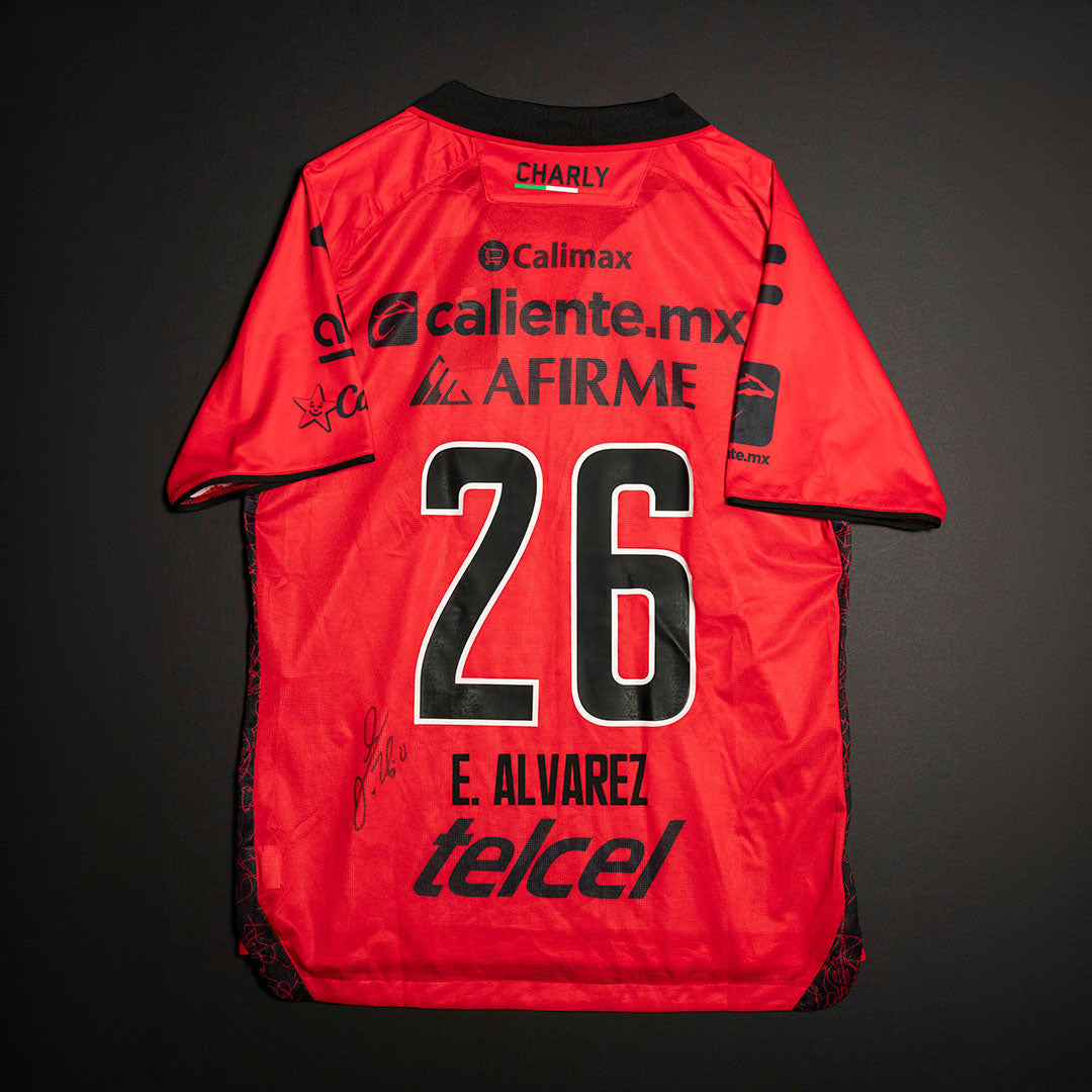 Jersey Firmado Efraín Álvarez - Xolos